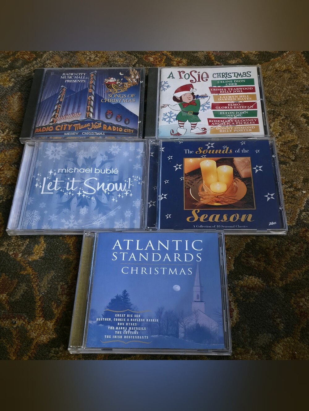 4/$97 Deal! Christmas CD Lot - Holiday Music Collection